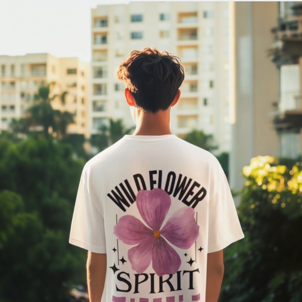 Wildflower Spirit Oversized Graphic Tee