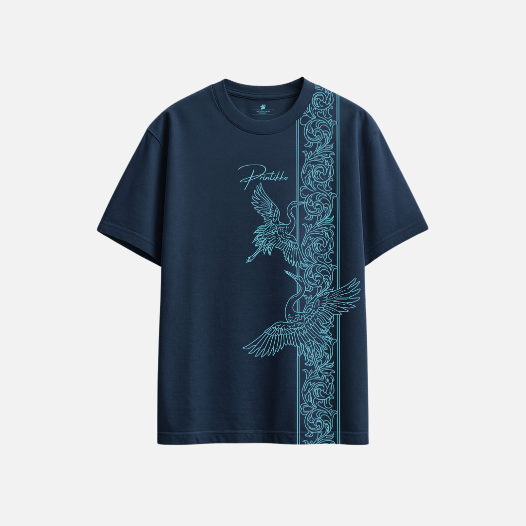 Crane & Columns Premium 220 & 240 GSM Tee