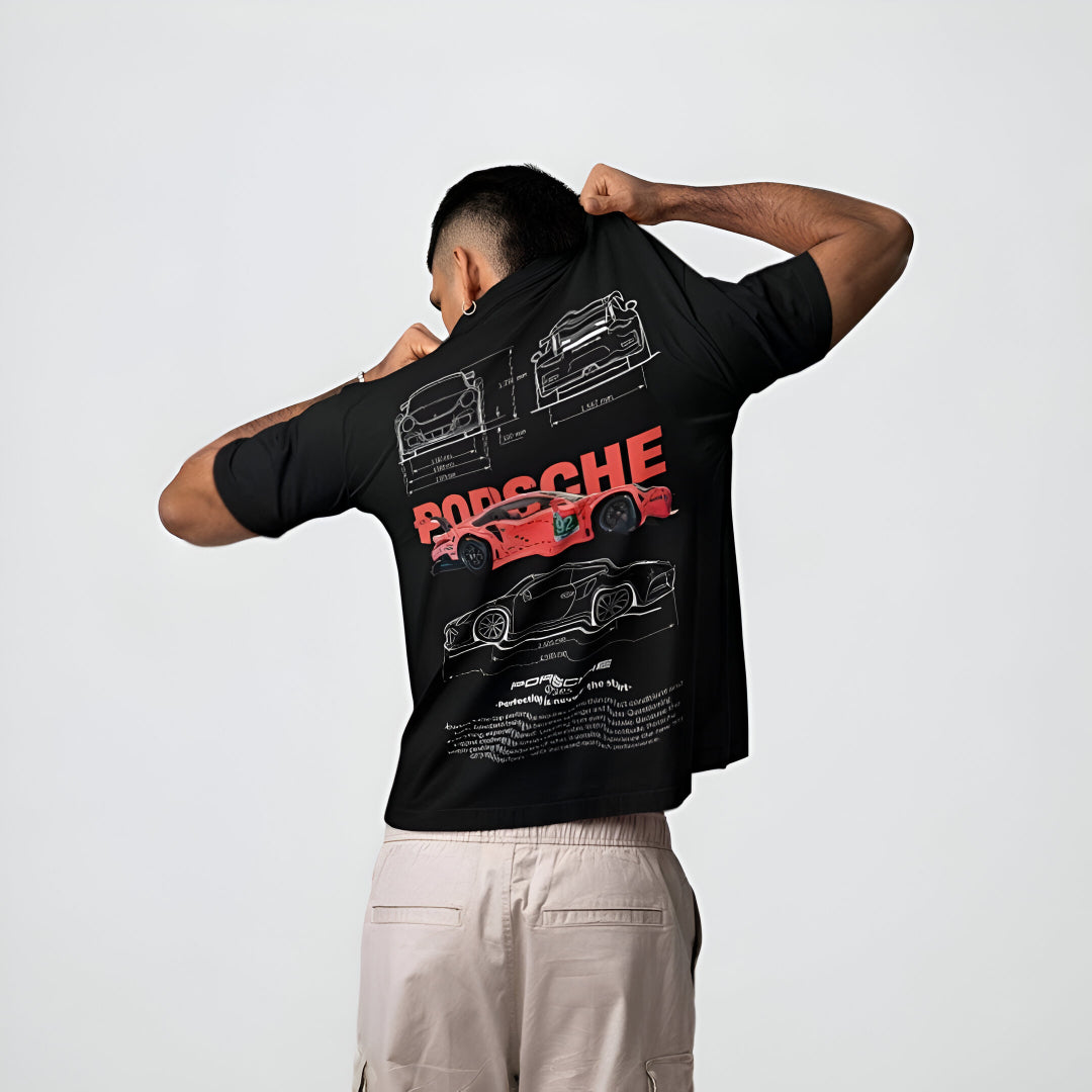 Porsche GT3 Blueprint 220 GSM Oversized Tee