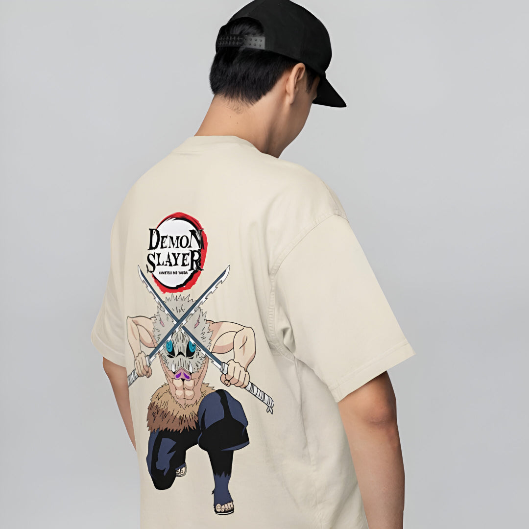 Inosuke Hashibira 220 GSM Oversized Premium Tee