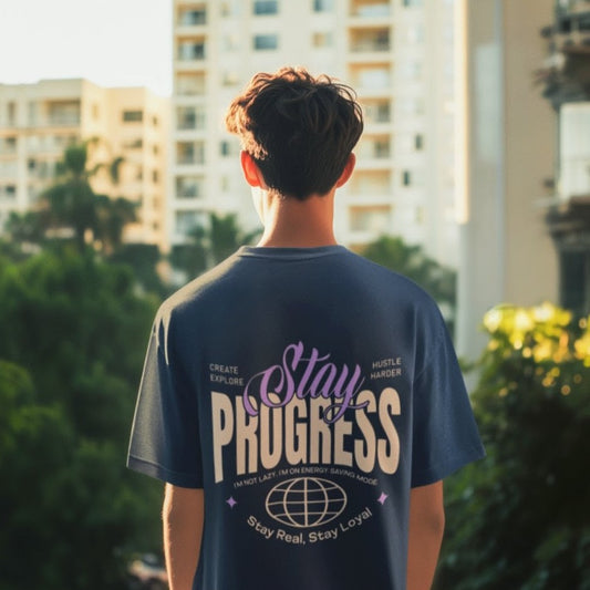 Graphic T-Shirt - Stay in Progress Edition