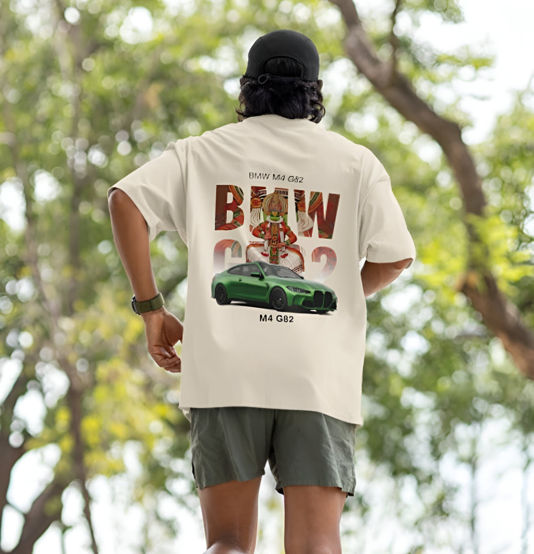 BMW × Kathakali 220 GSM Oversized Tee