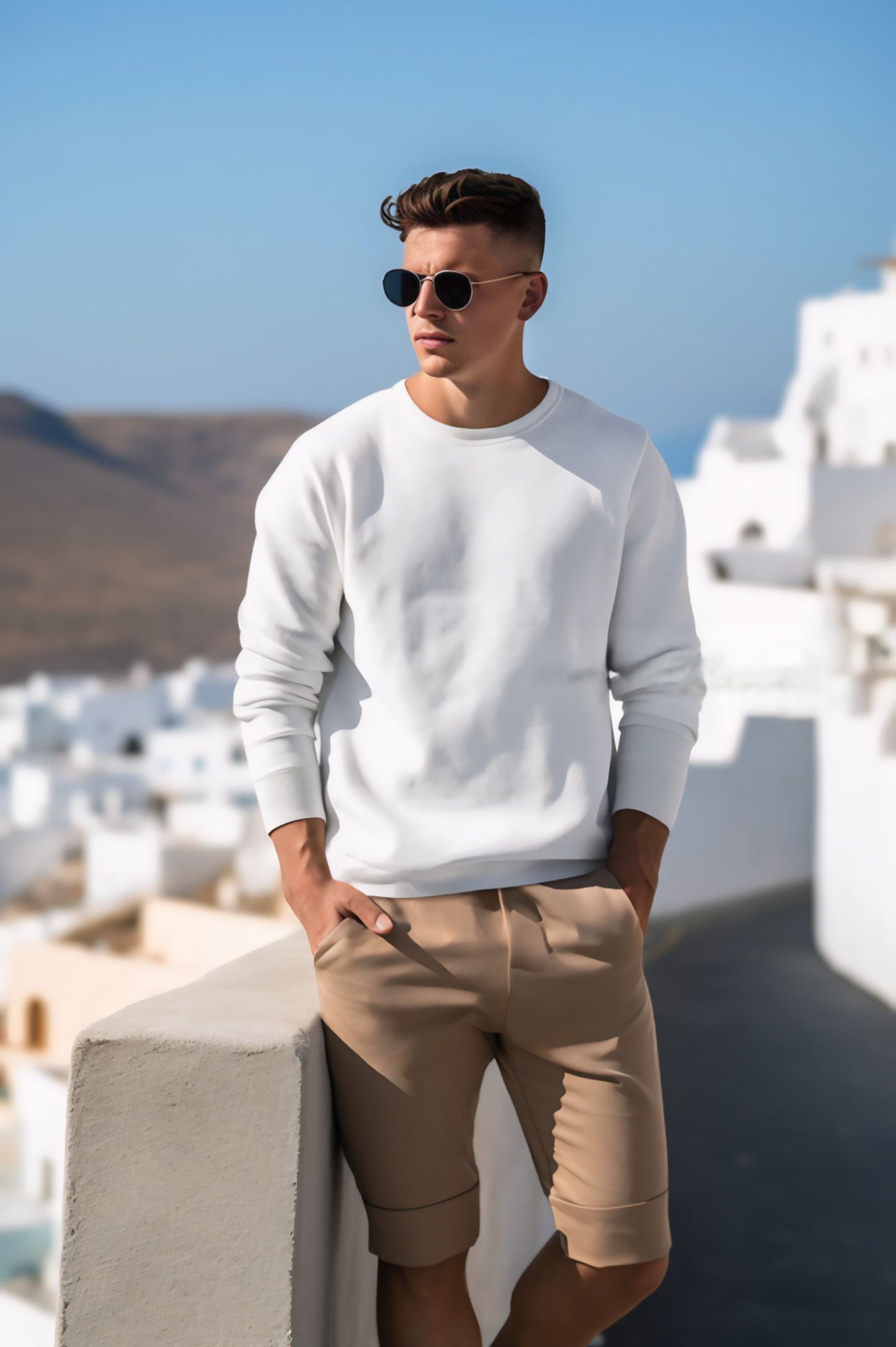 Sweatshirt 100% Cotton 300 GSM Ring Spun Super Combed | 6 colours |