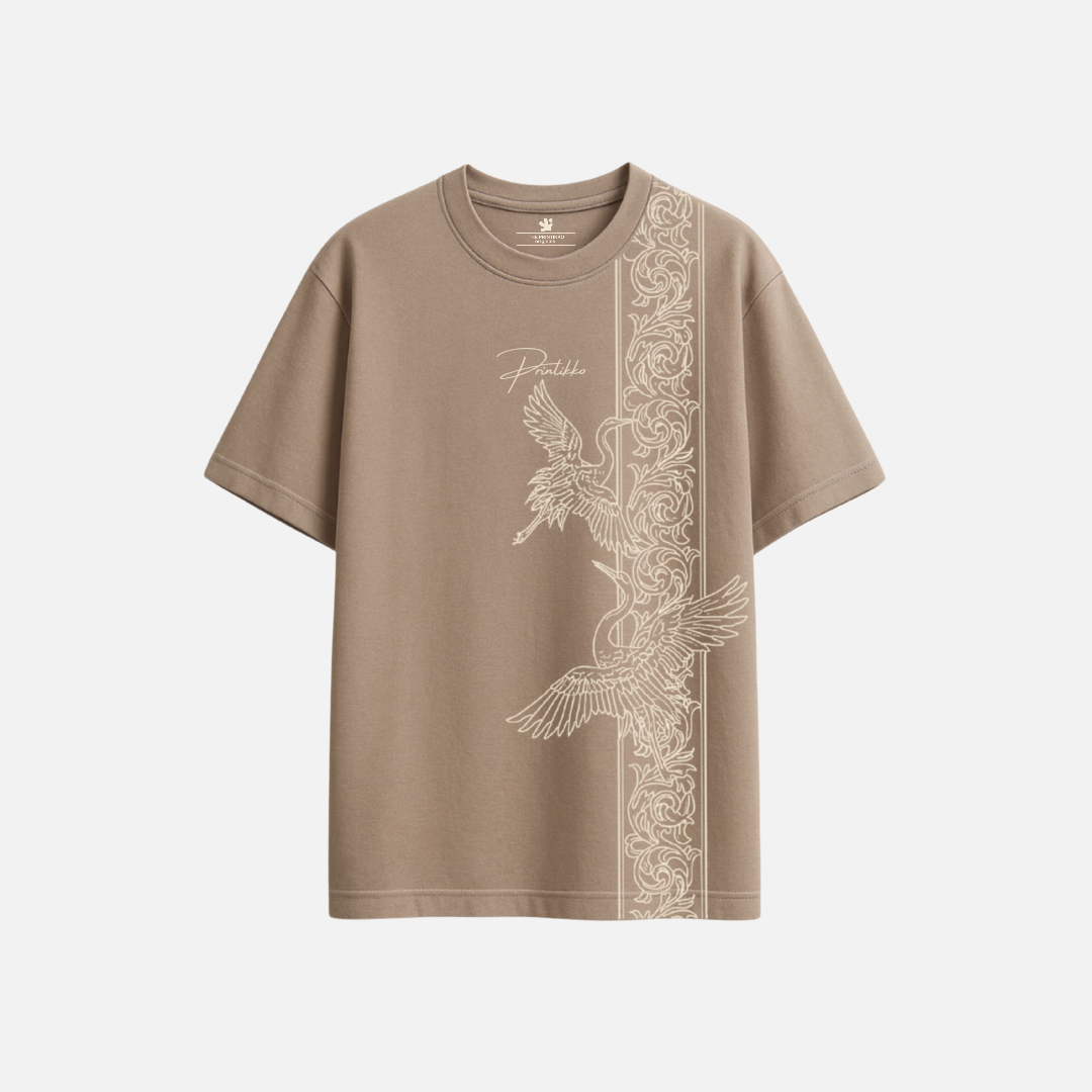 Crane & Columns Premium 220 & 240 GSM Tee