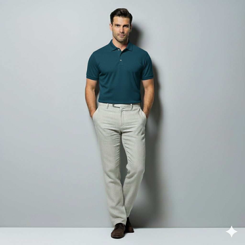 Printikko Premium Polo T-Shirt - 100% Cotton Pique, 240gsm