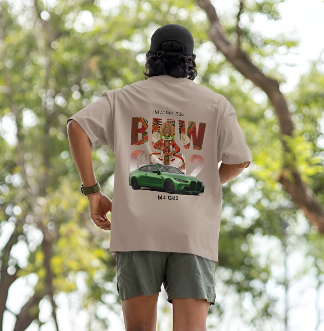 BMW × Kathakali 220 GSM Oversized Tee