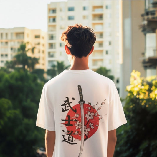 Bushido Spirit Oversized T-Shirt - 200GSM Cotton