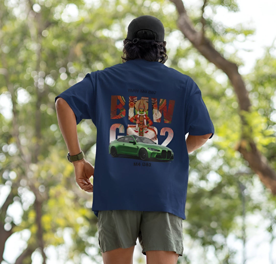 BMW × Kathakali 220 GSM Oversized Tee