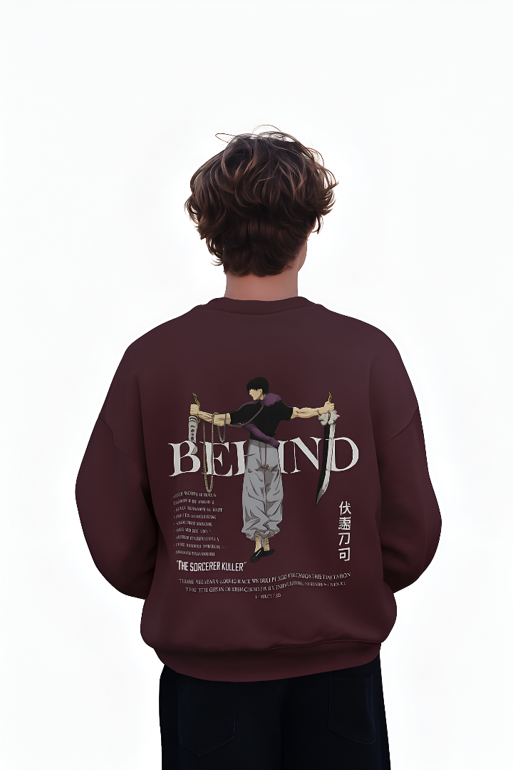 Sorcerer Killer 300gsm Oversized Sweatshirt