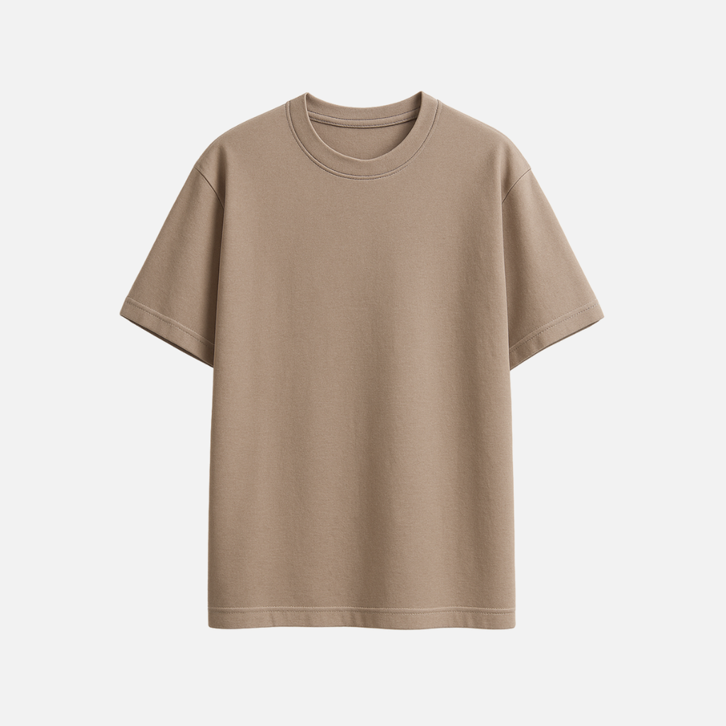Plain colour 240 GSM Oversized Tee