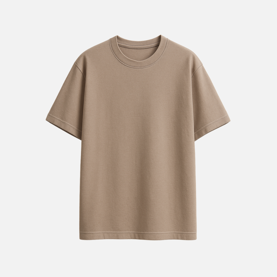 Plain colour 240 GSM Oversized Tee