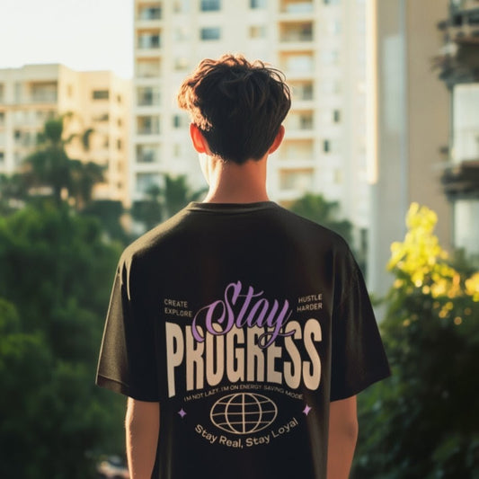 Graphic T-Shirt - Stay in Progress Edition