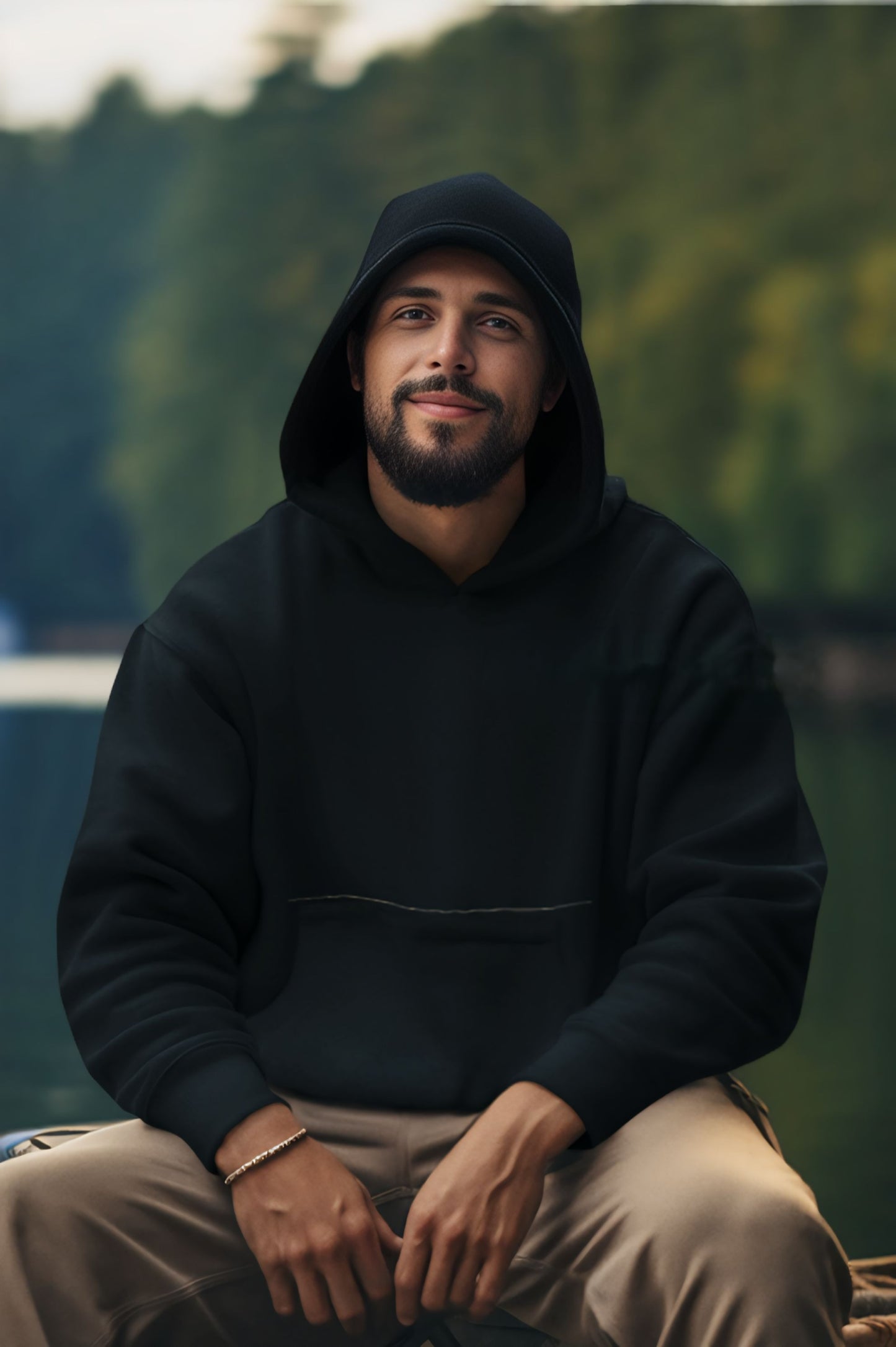 Premium 300 GSM Hoodie | 100% Ring-Spun Super Combed Cotton