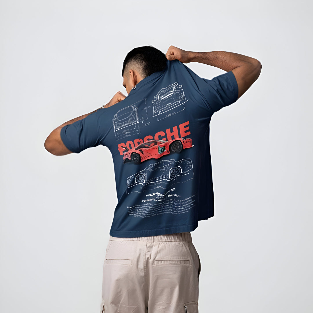 Porsche GT3 Blueprint 220 GSM Oversized Tee