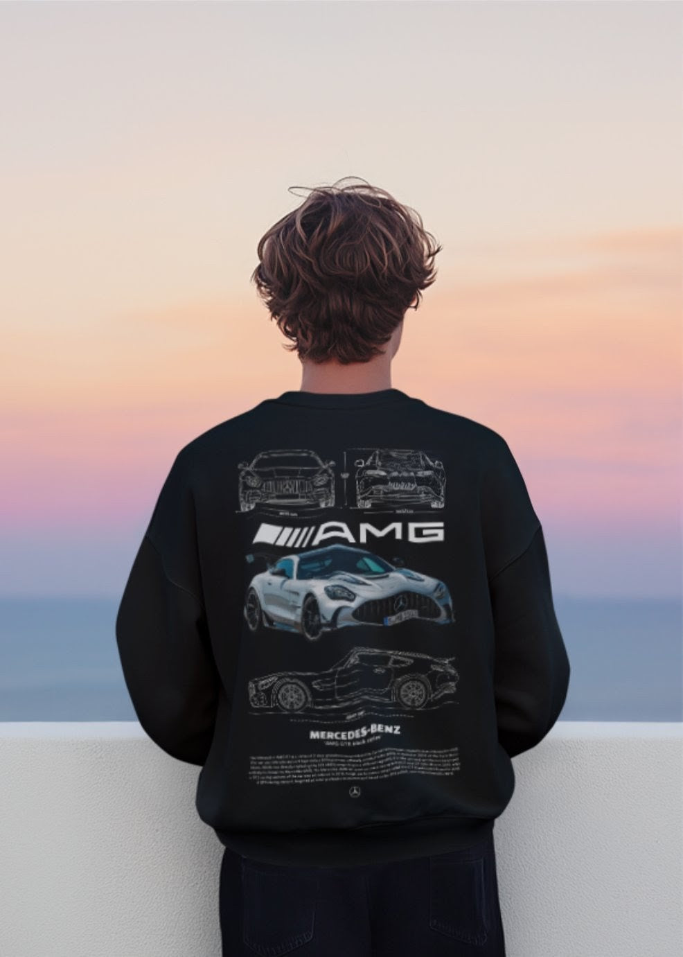 AMG GT  350gsm Sweatshirt