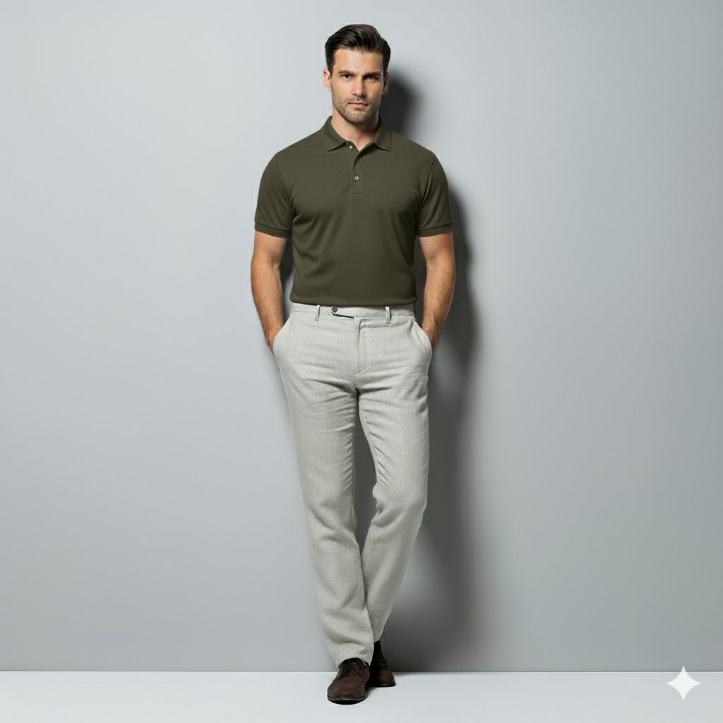 Printikko Premium Polo T-Shirt - 100% Cotton Pique, 240gsm