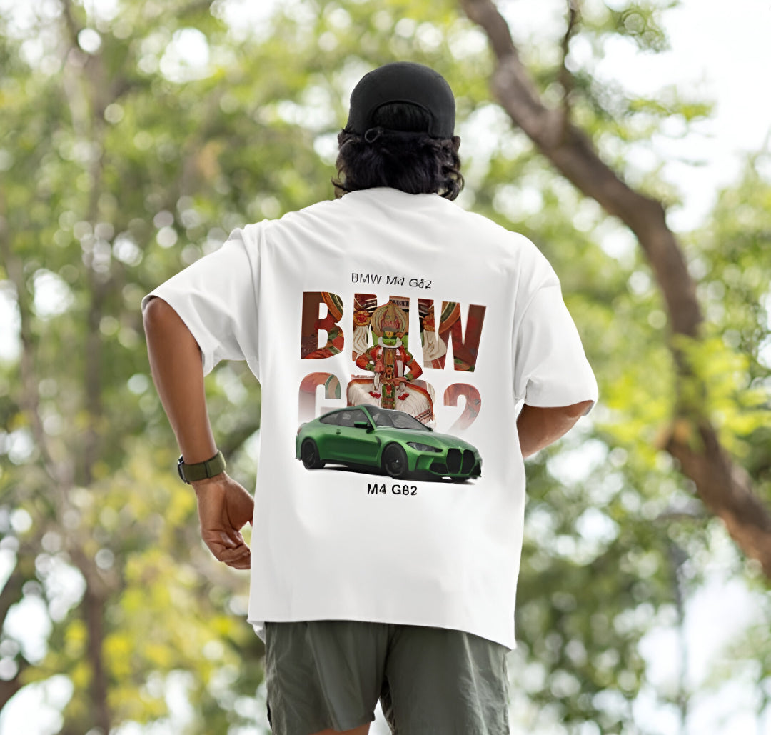 BMW × Kathakali 220 GSM Oversized Tee