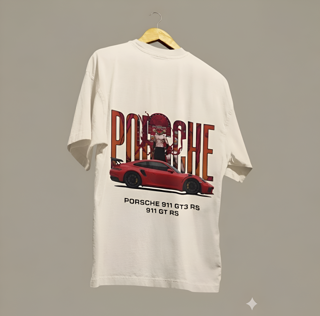 Porsche 911 GT3 RS 220 GSM Oversized Tee