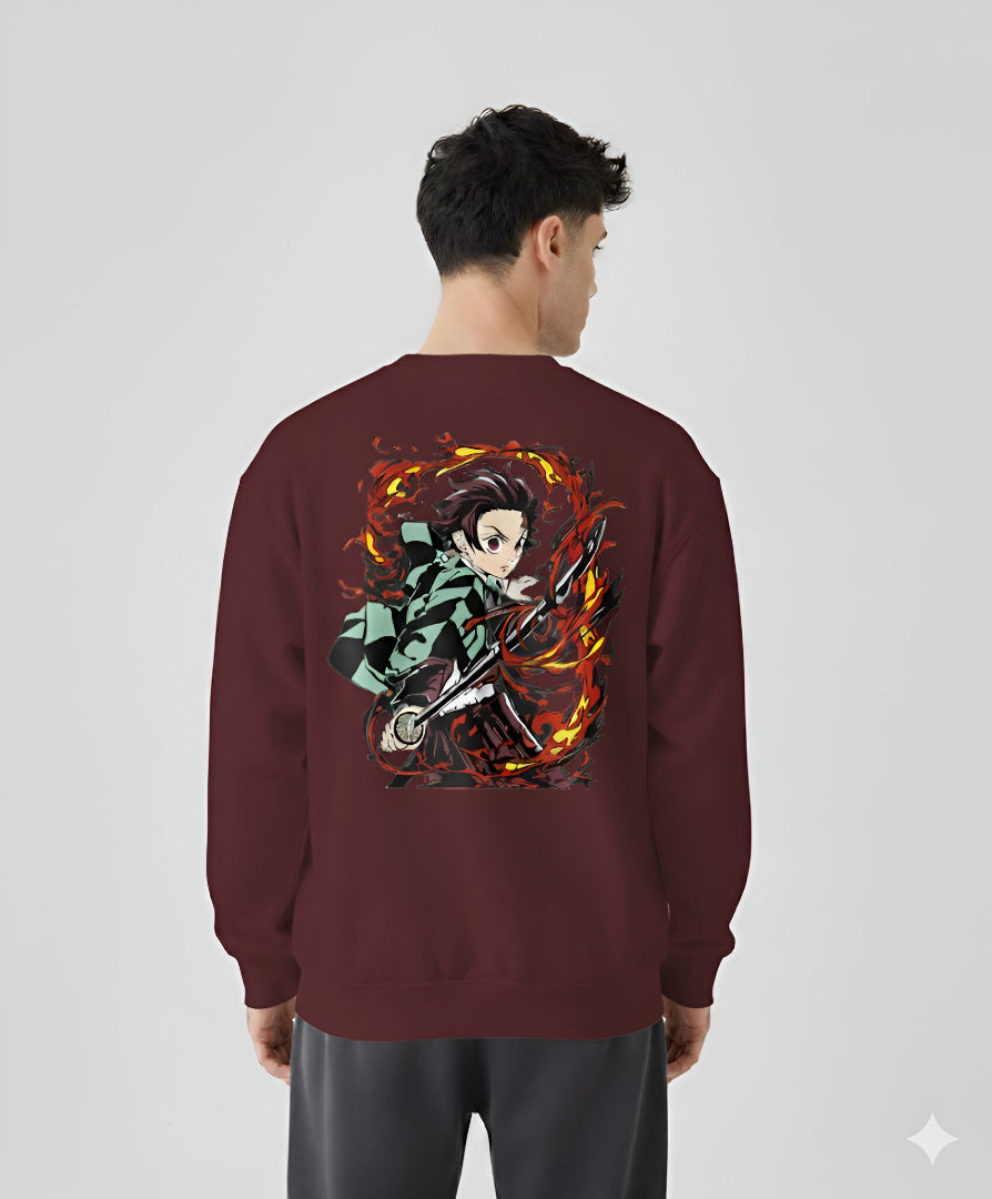 Tanjiro Sun Breathing 300 GSM Sweatshirt