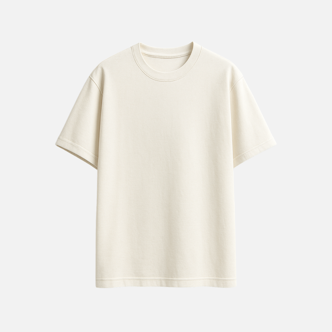 Plain colour 240 GSM Oversized Tee