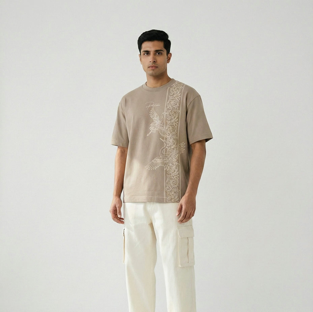 Crane & Columns Premium 220 & 240 GSM Tee