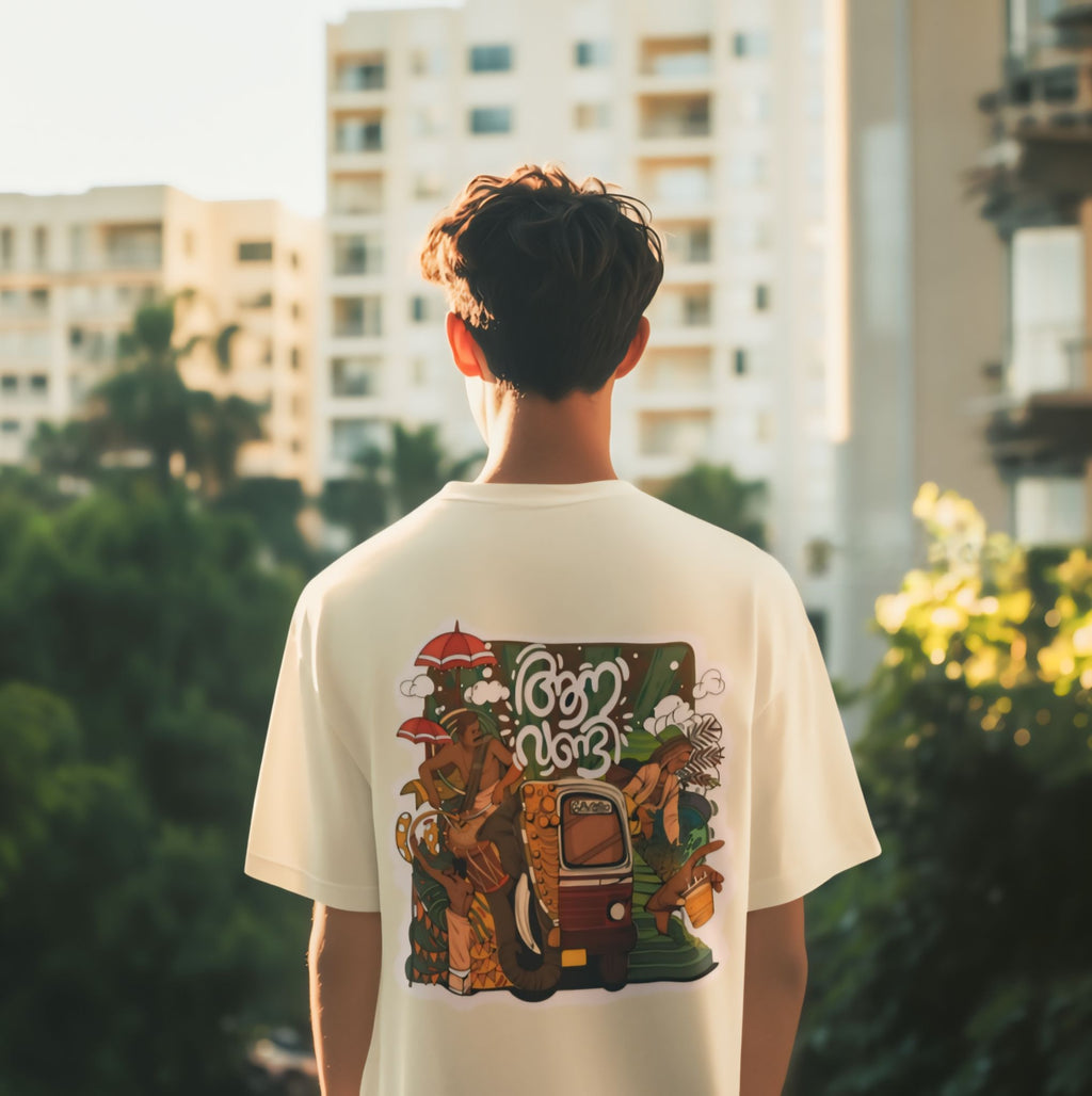 Aanavandi 220 GSM Oversized Tee
