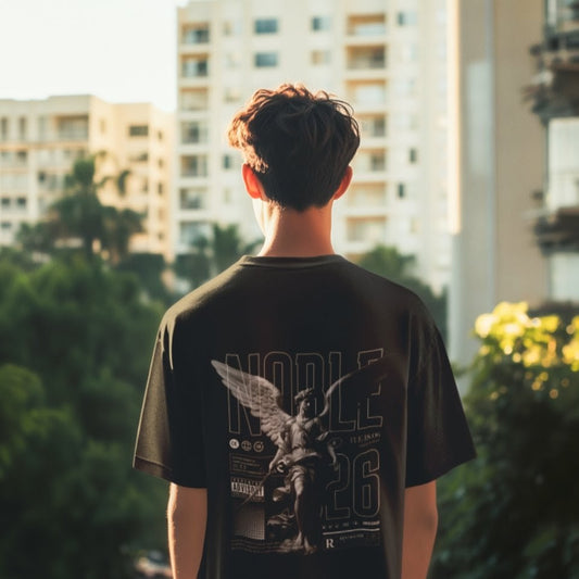 Black Graphic T-Shirt - Noble 26