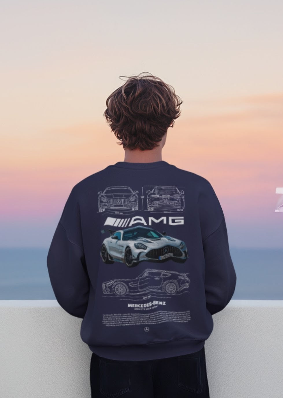 AMG GT  350gsm Sweatshirt