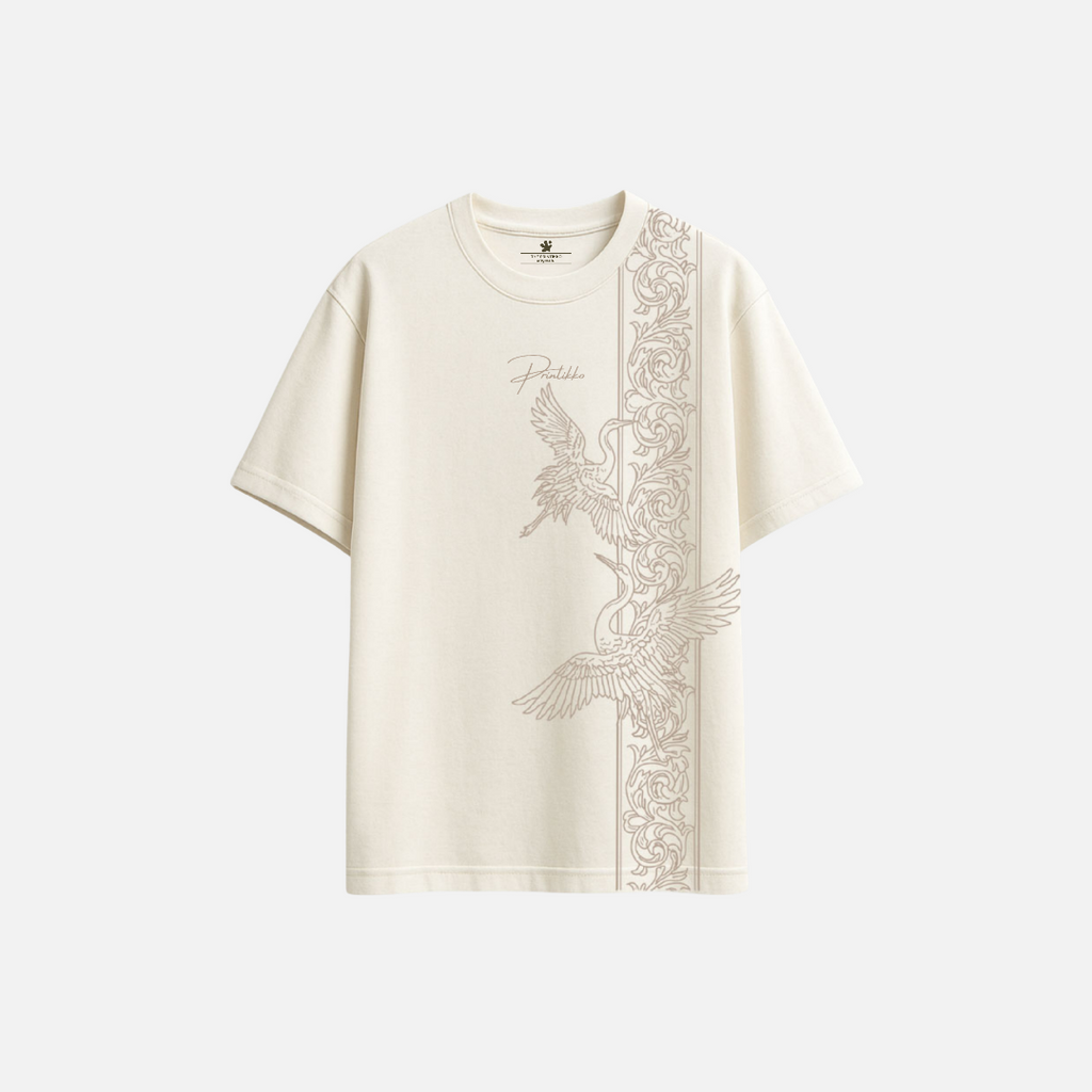 Crane & Columns Premium 220 & 240 GSM Tee