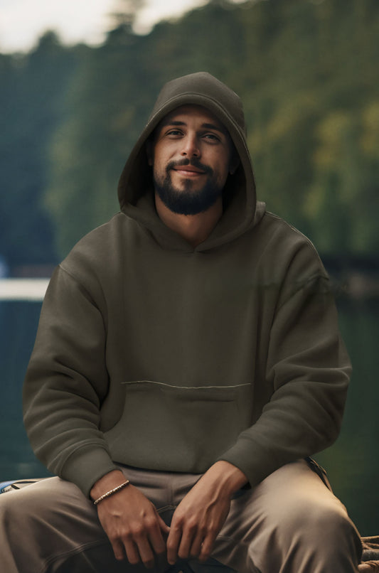 Premium 300 GSM Hoodie | 100% Ring-Spun Super Combed Cotton