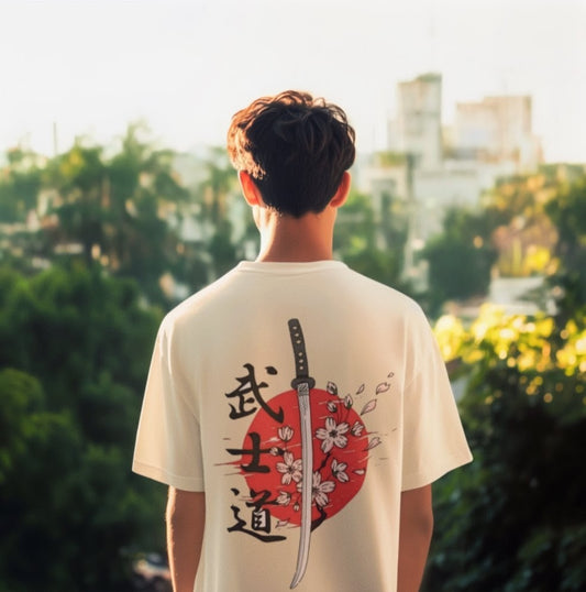 Bushido Spirit Oversized T-Shirt - 200GSM Cotton