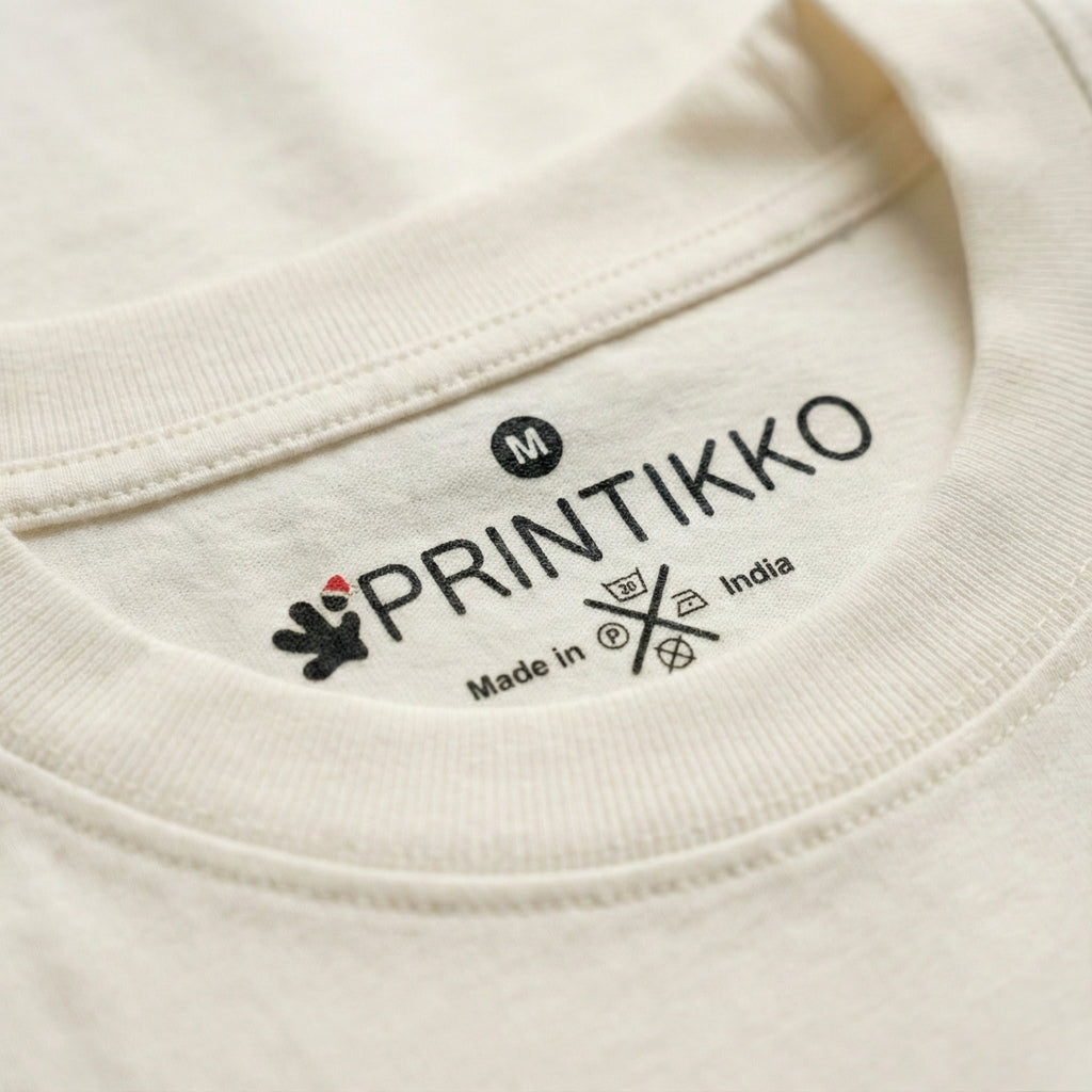 Christmas Edition Oversized Heavyweight Tee Pure Cotton