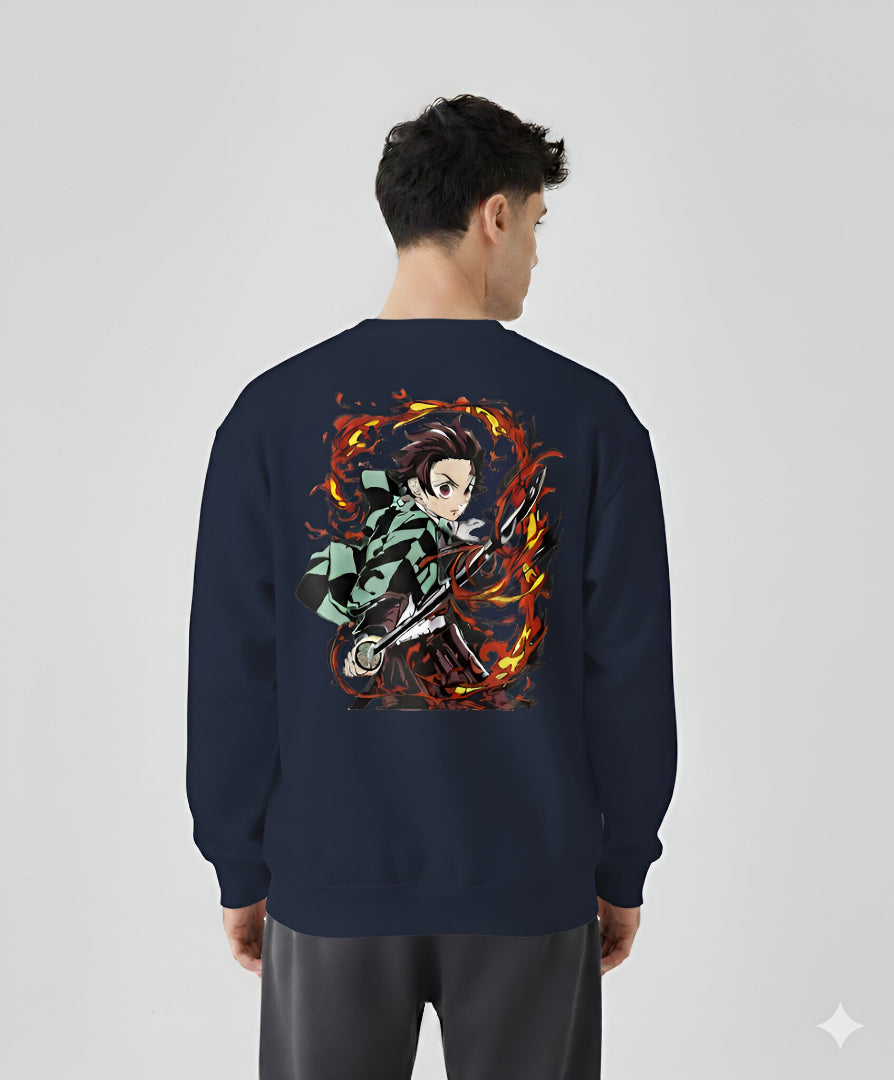 Tanjiro Sun Breathing 300 GSM Sweatshirt