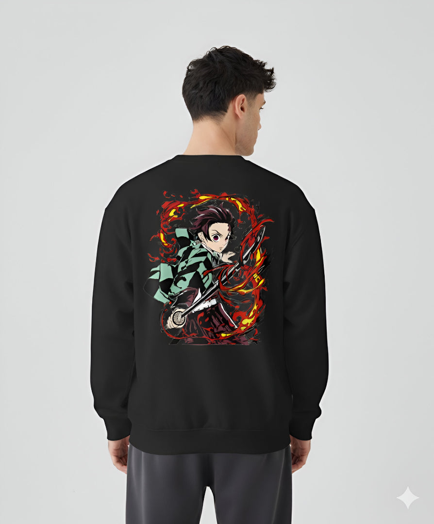 Tanjiro Sun Breathing 300 GSM Sweatshirt