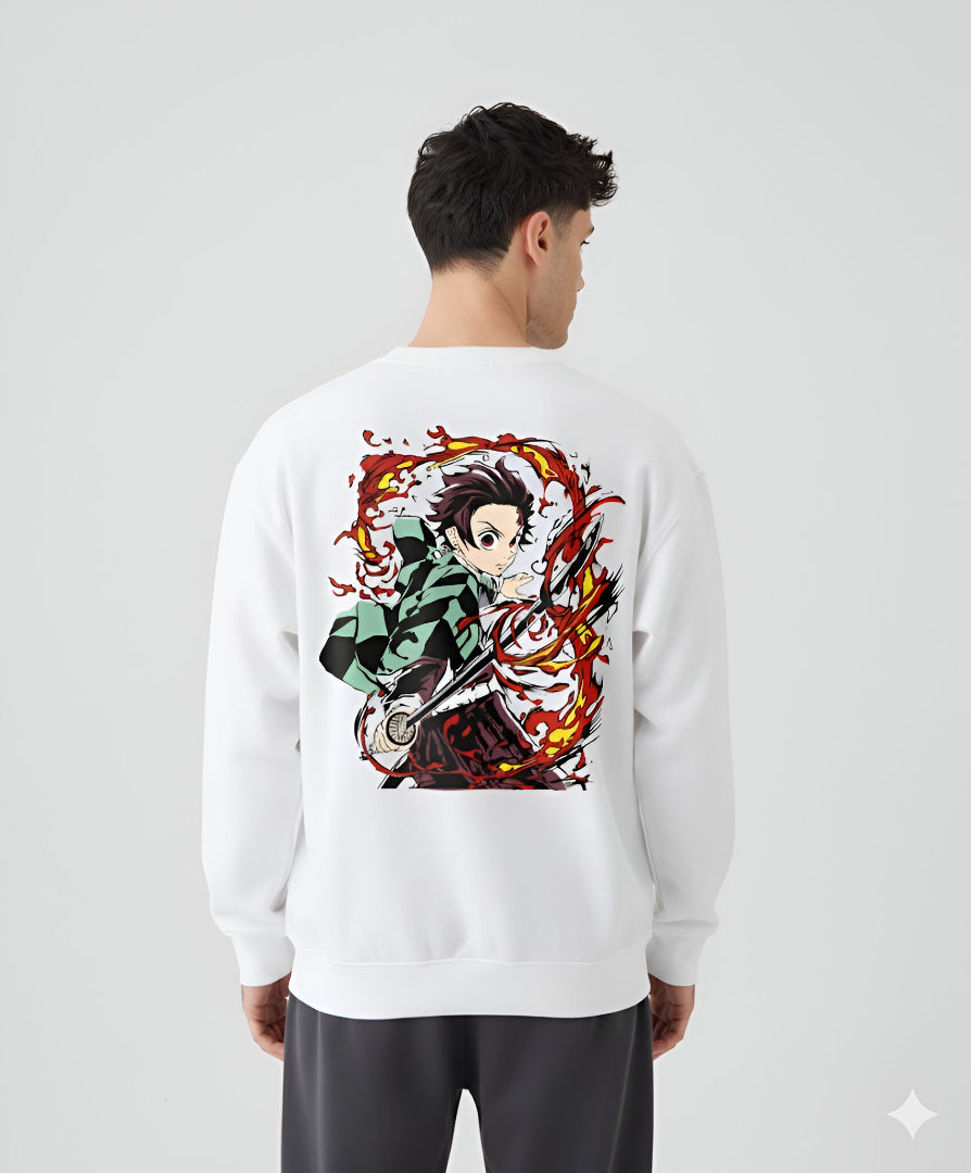 Tanjiro Sun Breathing 300 GSM Sweatshirt