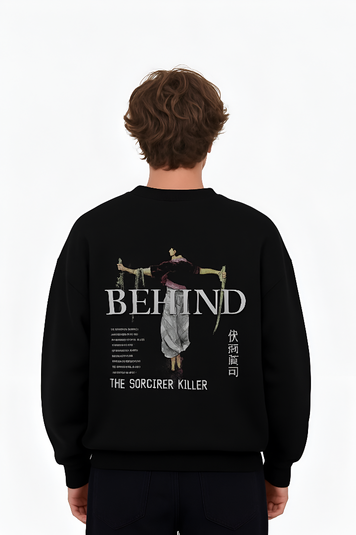 Sorcerer Killer 300gsm Oversized Sweatshirt