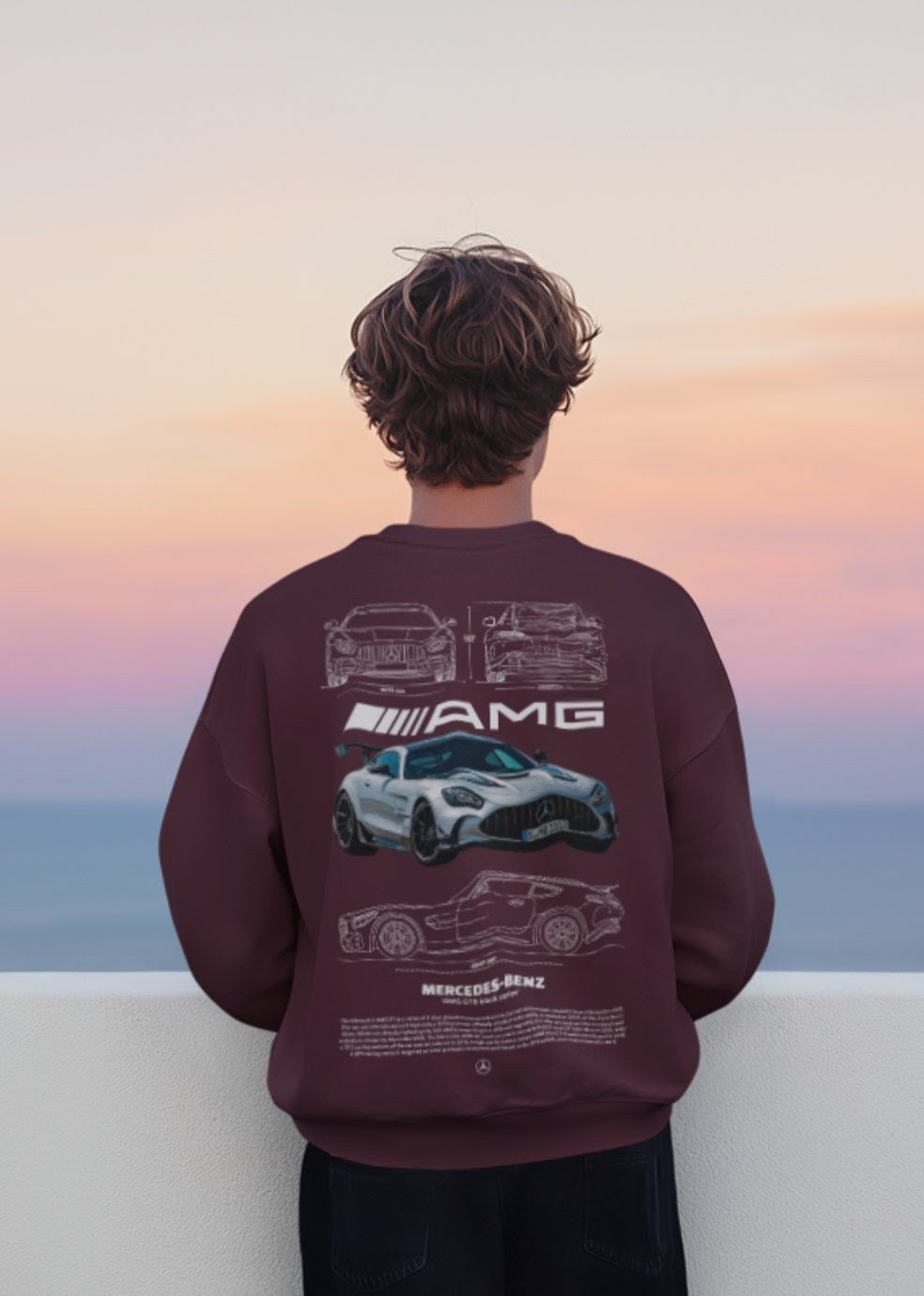 AMG GT  350gsm Sweatshirt