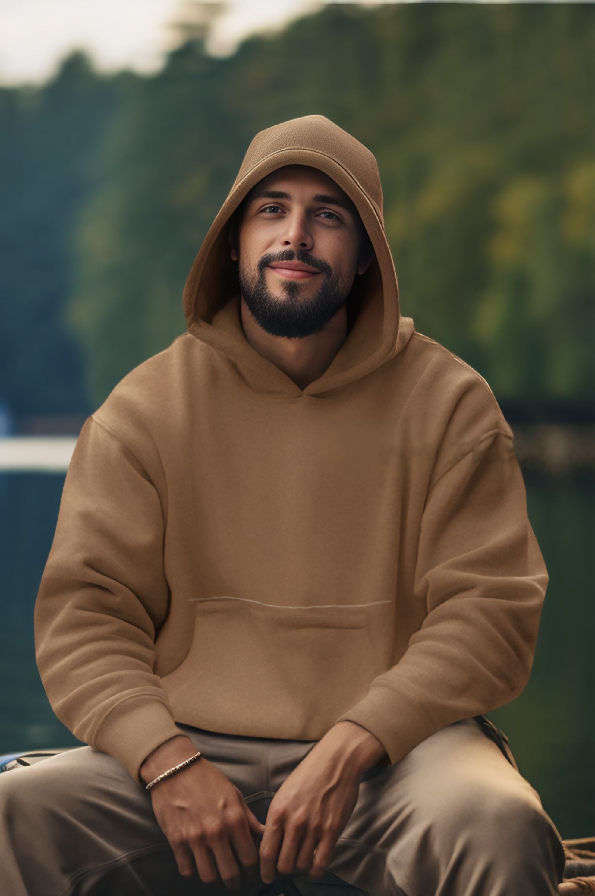 Premium 300 GSM Hoodie | 100% Ring-Spun Super Combed Cotton